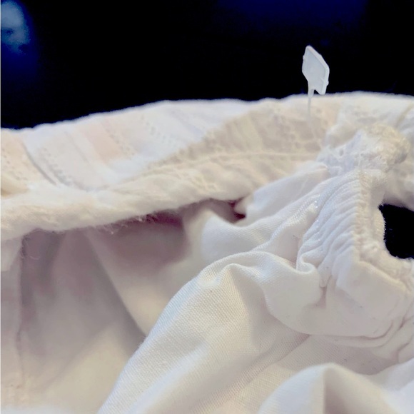 Frances Rose white one-piece Bubble Romper Bows Eyelet Toddler Girl’s 2T Easter - Picture 8 of 9